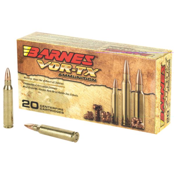 Barnes Vor-tx .223rem 55gr Tsx Fb 20CT
