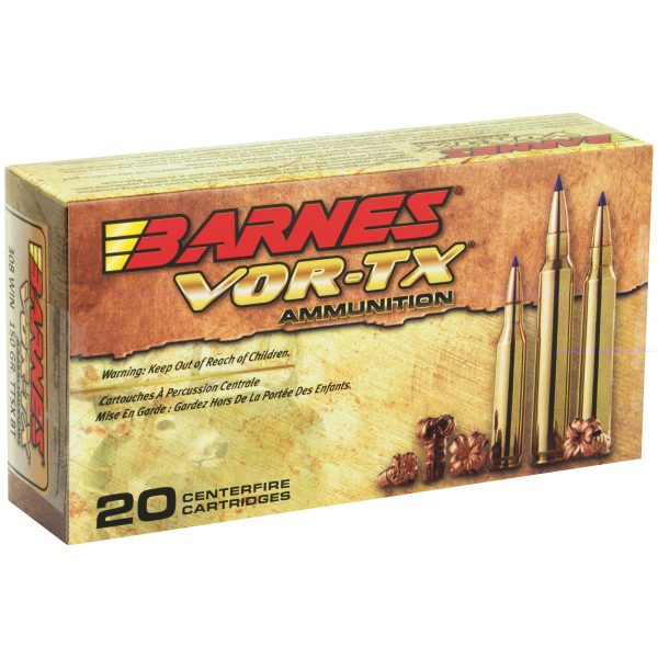 Barnes Vor-tx .308win 150gr Ttsx 20ct - Image 2