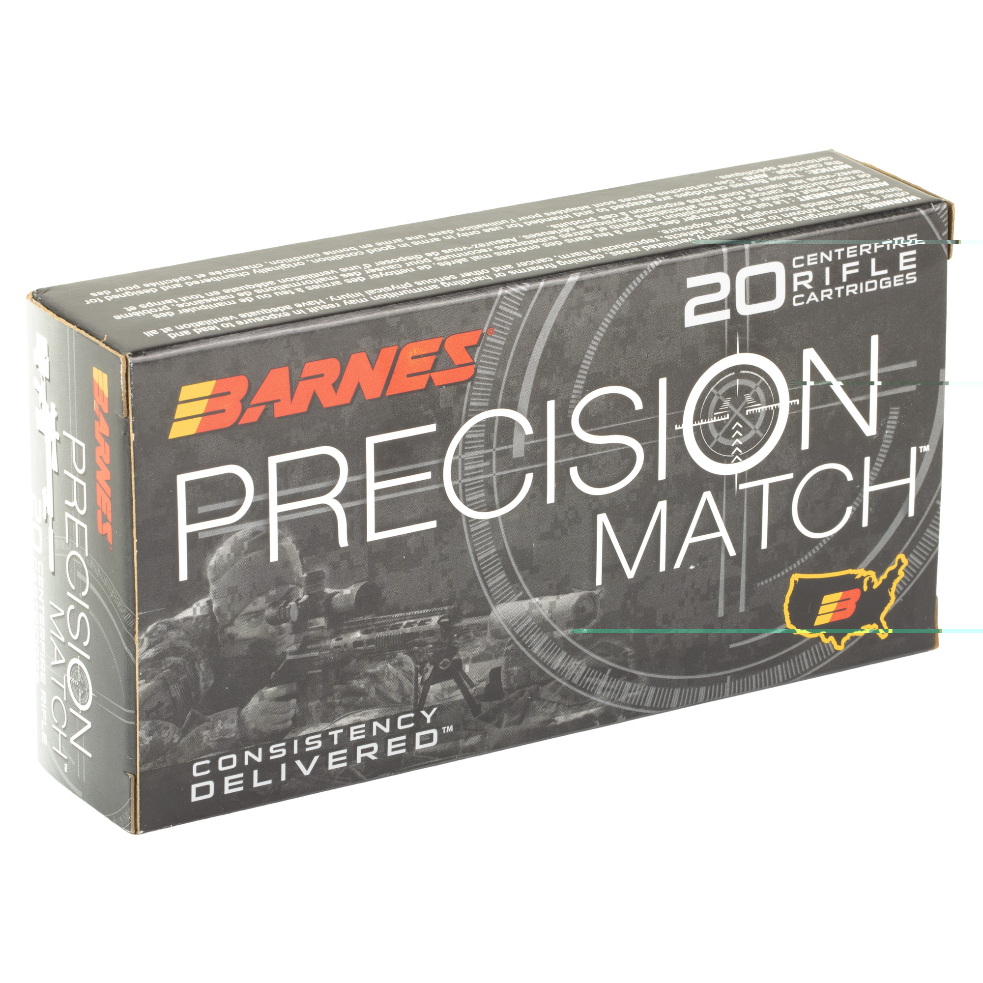 Barnes Precision Match 6.5 Creedmoor 140gr OTM 20ct - Image 4