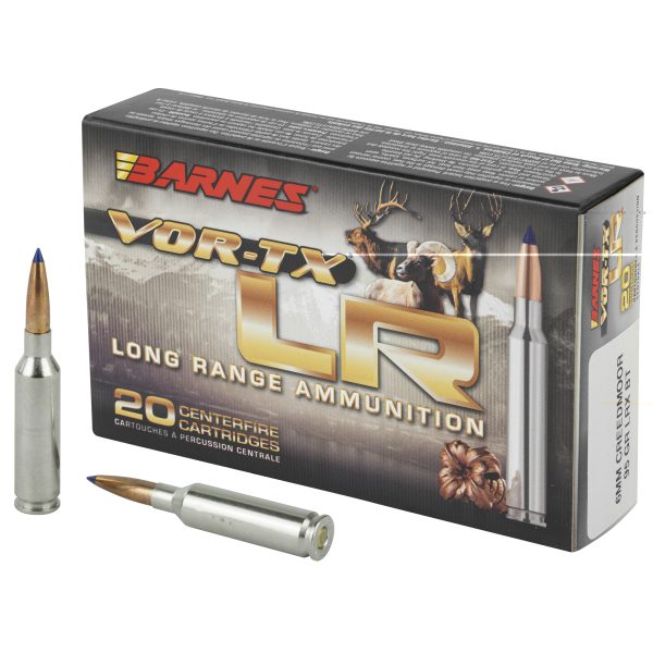 Barnes Vor-tx 6mm Creedmoor Lr 95gr 20ct