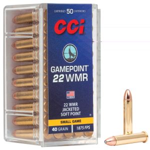 CCI .22wmr 40gr Gamepoint 50ct