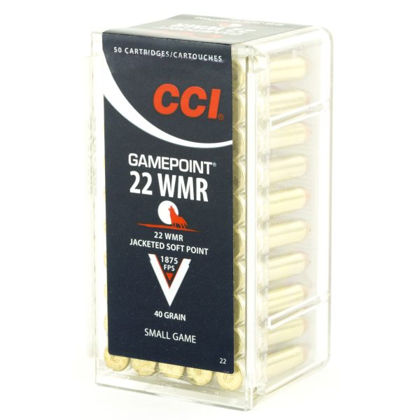 CCI .22wmr 40gr Gamepoint 50ct - Image 4