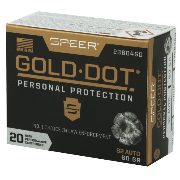 Spr Gold Dot 32acp 60gr Hp 20-200 - Image 3