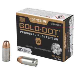 Spr Gold Dot 380acp 90gr Hp 20-200