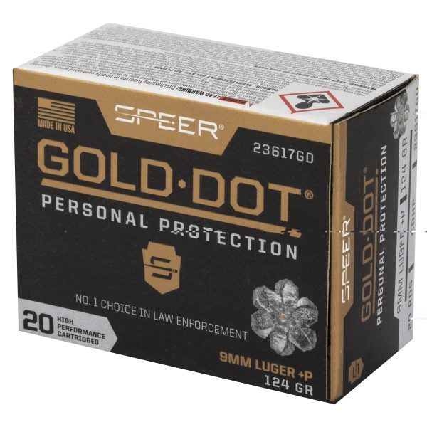 Spr Gold Dot 9mm+p 124gr Hp 20-200 - Image 4