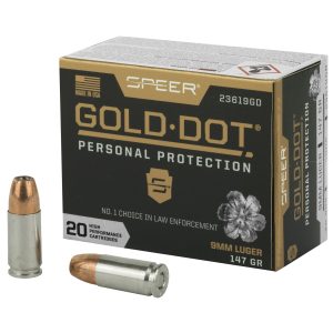 Spr Gold Dot 9mm 147gr Hp 20-200