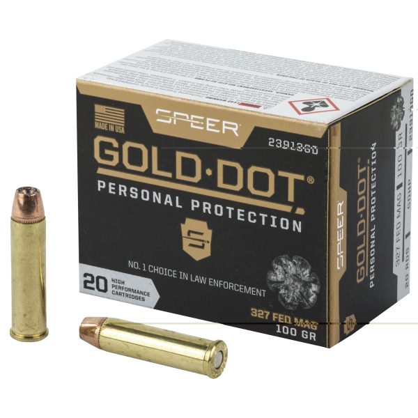 Spr Gold Dot 327fed 100gr Hp 20-200