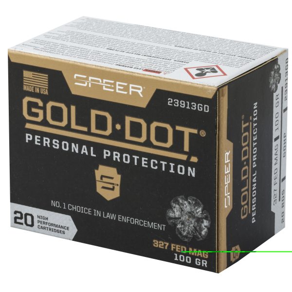 Spr Gold Dot 327fed 100gr Hp 20-200 - Image 3