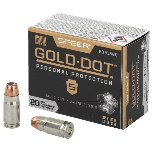 Spr Gold Dot 357sig 125gr Hp 20-200