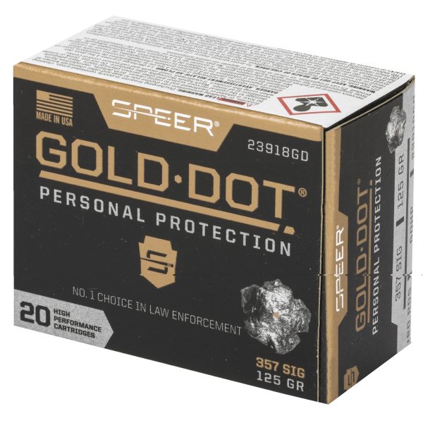 Spr Gold Dot 357sig 125gr Hp 20-200 - Image 4