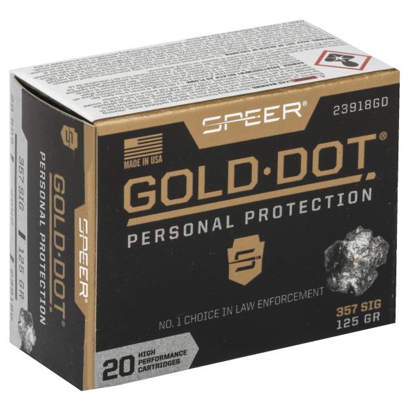 Spr Gold Dot 357sig 125gr Hp 20-200 - Image 3
