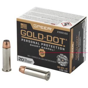 Spr Gold Dot 38s+p 135g Hp Sb 20-200