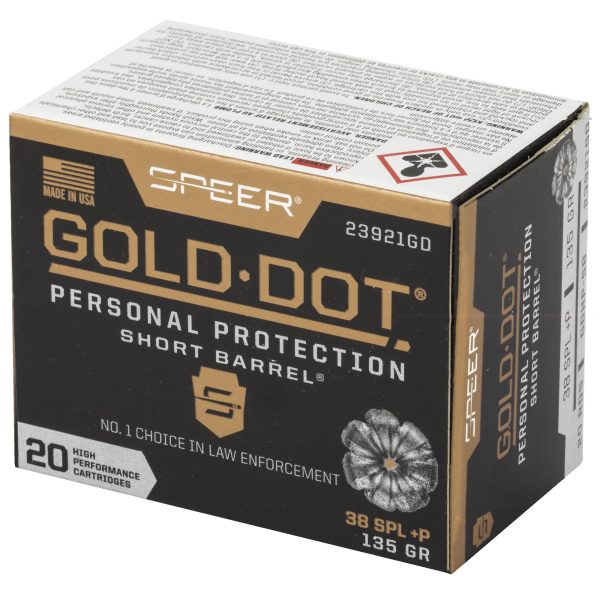 Spr Gold Dot 38s+p 135g Hp Sb 20-200 - Image 2