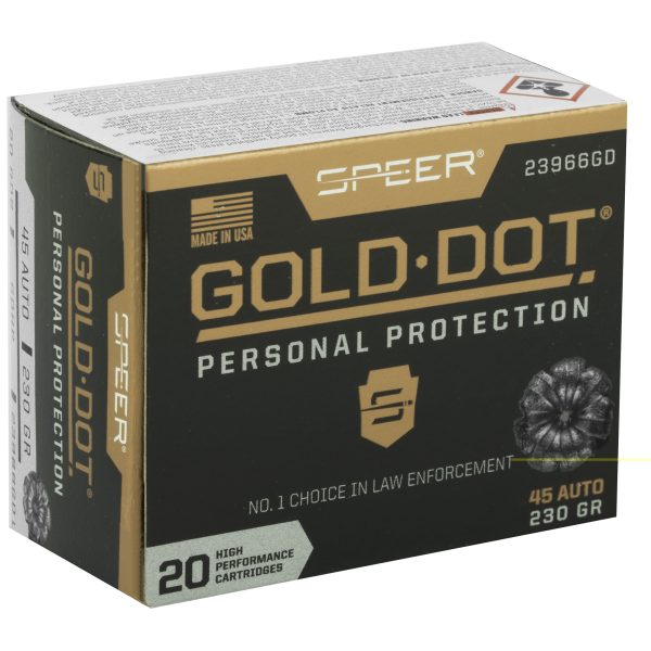 Spr Gold Dot 45acp 230gr Hp 20-200 - Image 3