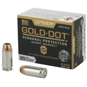 Spr Gold Dot 45acp 230g Hp Sb 20-200