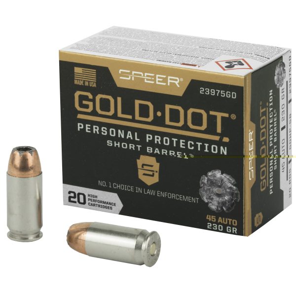Spr Gold Dot 45acp 230g Hp Sb 20-200