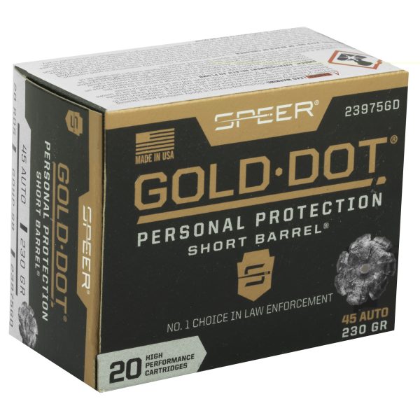 Spr Gold Dot 45acp 230g Hp Sb 20-200 - Image 4