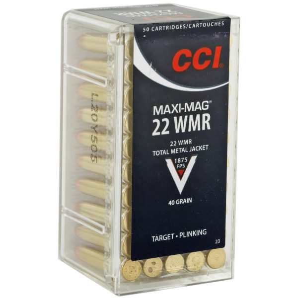 CCI Maxi-mag .22wmr Tmj 50CT - Image 4