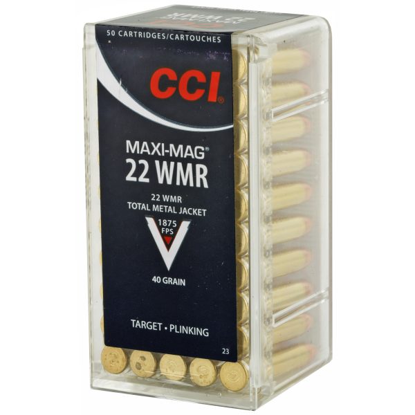 CCI Maxi-mag .22wmr Tmj 50CT - Image 3