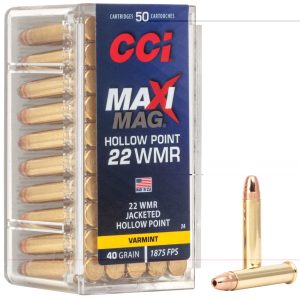 CCI Maxi-mag .22wmr Hp 50CT