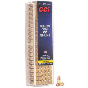CCI .22 Short Hp 100CT
