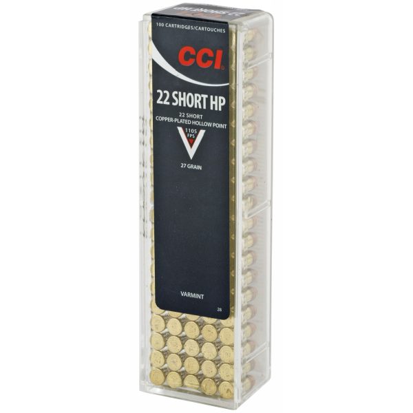 CCI .22 Short Hp 100CT - Image 2