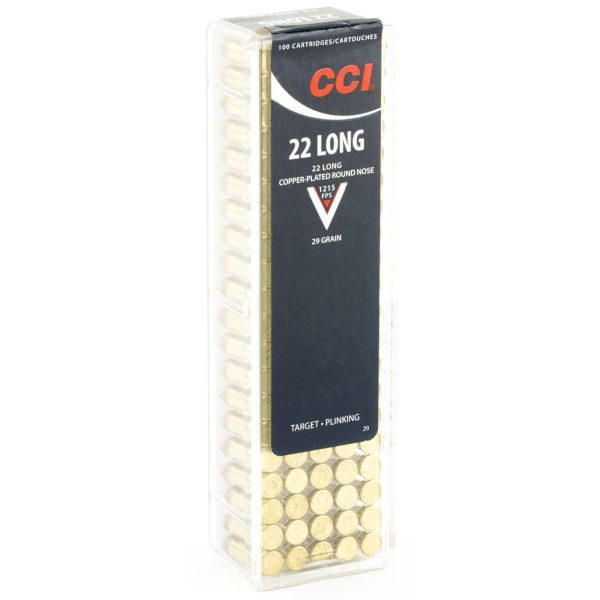 CCI .22 Long Copper Round Nose 100CT - Image 3