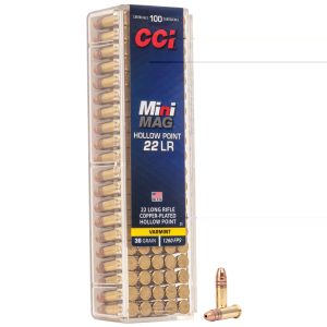 CCI Mini Mag .22lr Hp Plstc 100CT