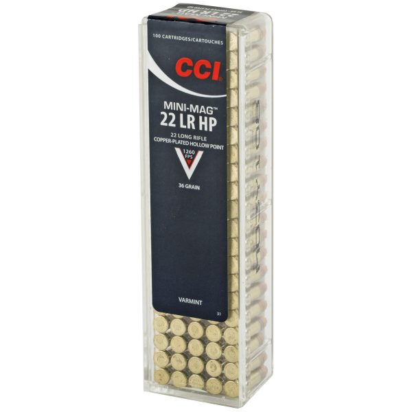 CCI Mini Mag .22lr Hp Plstc 100CT - Image 4