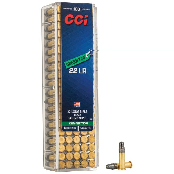 CCI .22LR Green Tag Comp 100ct