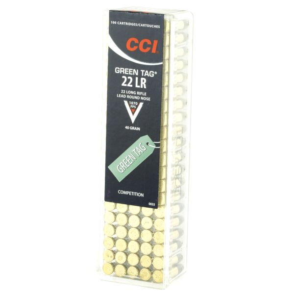 CCI .22LR Green Tag Comp 100ct - Image 2