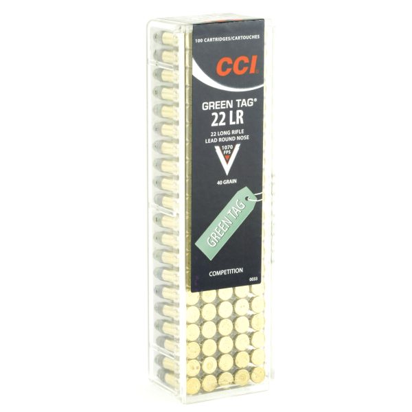 CCI .22LR Green Tag Comp 100ct - Image 4