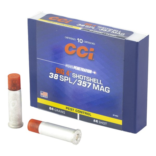 CCI .38-357 #4 Aluminum Shotshell 10ct