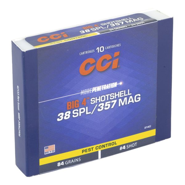 CCI .38-357 #4 Aluminum Shotshell 10ct - Image 2