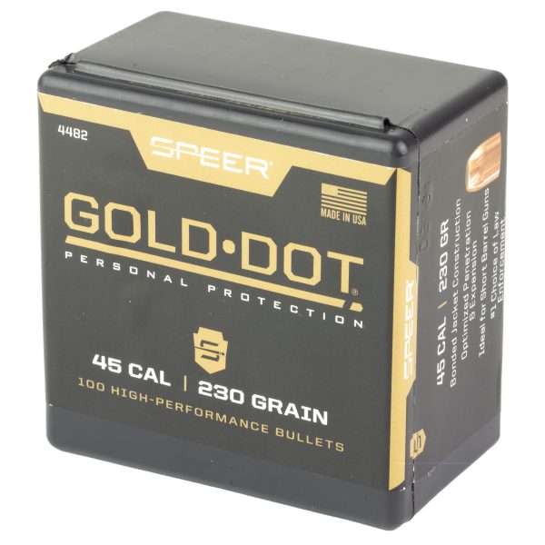 Speer Gold Dot .451 230gr Hp Sb 100ct - Image 2