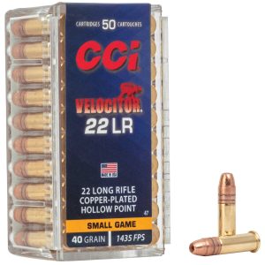 CCI .22lr Velocitor 40gr Hp 50ct