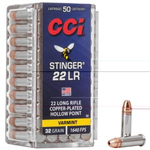 CCI "stinger" .22lr Hp 50CT