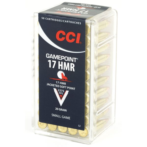 CCI .17hmr 20gr Game Point 50CT - Image 2