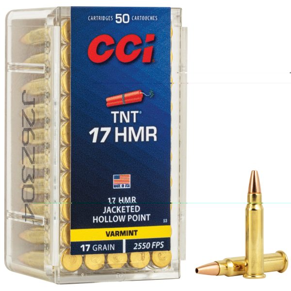 CCI .17hmr 17gr Tnt Hp 50ct