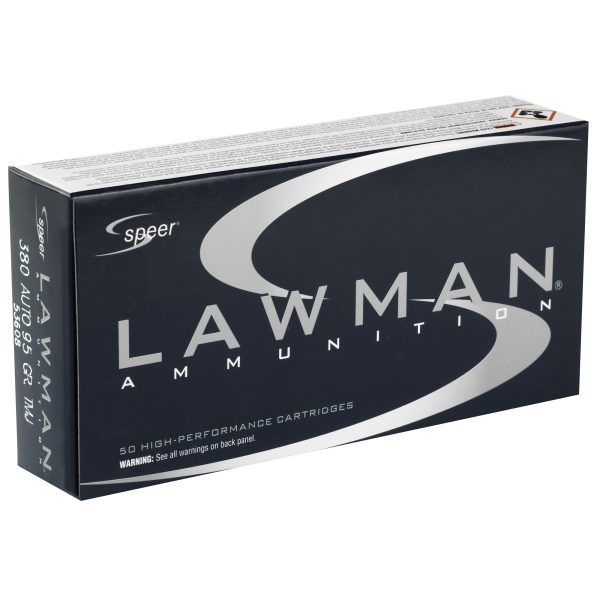 Speer Lawman .380acp 95gr Tmj 50ct - Image 4