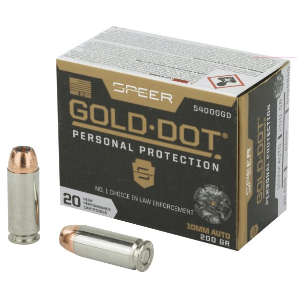 Speer Gold Dot 10mm 200gr Hp 20ct