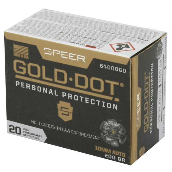 Speer Gold Dot 10mm 200gr Hp 20ct - Image 2