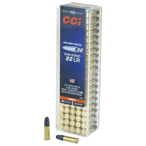 CCI .22lr Sub 40gr Lrn Blue 100CT