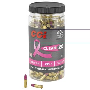 CCI Clean-22 Pink Hv .22lr 40gr Btl 400ct