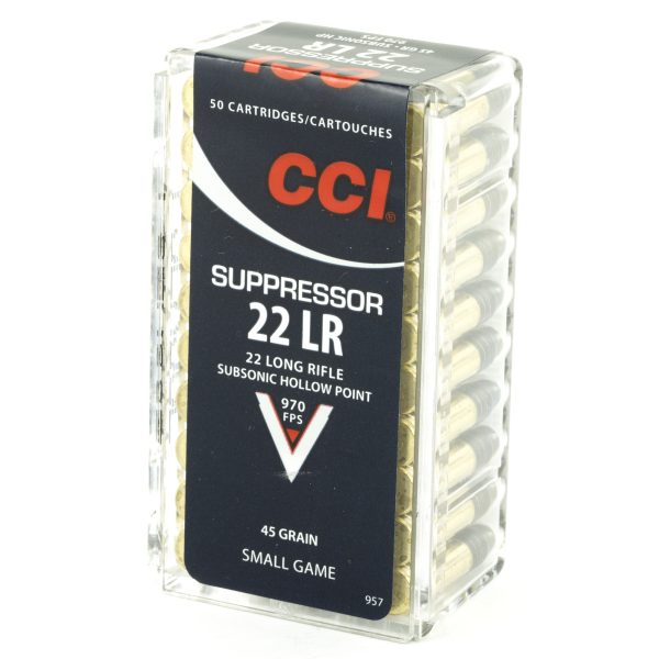 CCI .22lr Suppressor 45gr Hp 50CT - Image 2
