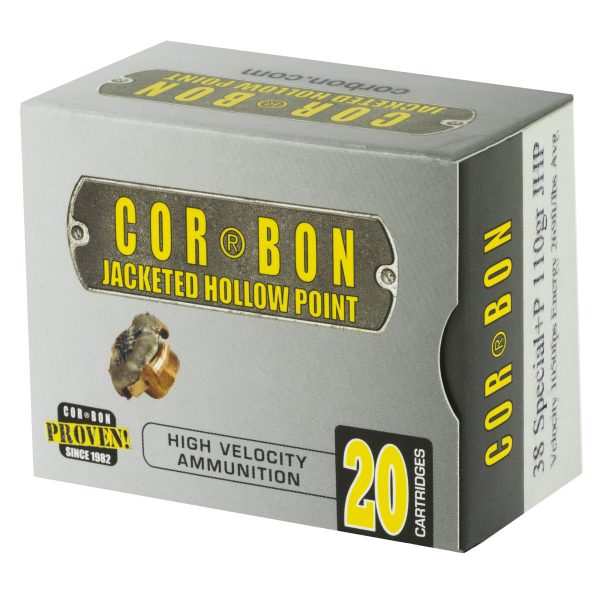 Corbon .38spl+p 110gr Jhp 20ct - Image 4