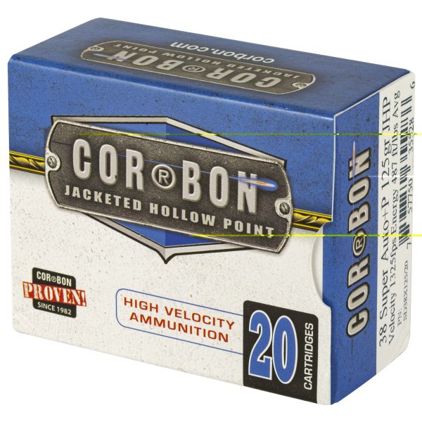 Corbon .38super+p 125gr Jhp 20ct - Image 2