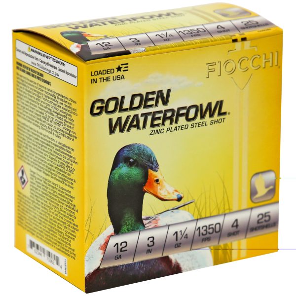 Fiocchi 12ga #4 Golden 25ct - Image 3