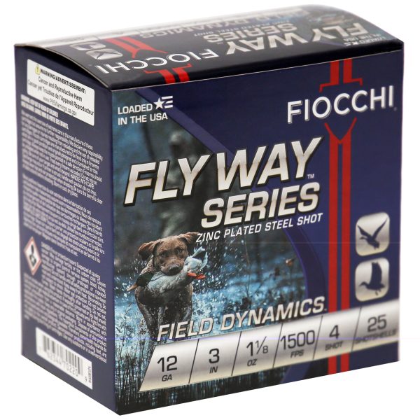 Fiocchi 12ga #4 Flyway Steel 25ct - Image 2