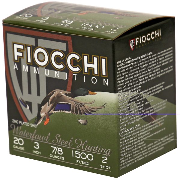 Fiocchi 20ga #2 Flyway Steel 25ct - Image 2
